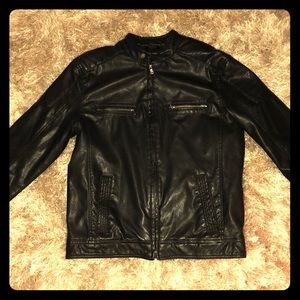 Faux-Leather jacket